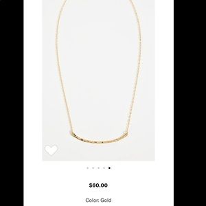 Gorjana Taner Bar Choker Necklace